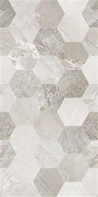 Декор Istambul Grey Decor 30х60 Eurotile Ceramica глянцевый керамический