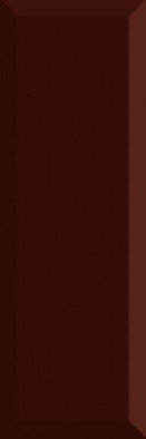 Настенная плитка Monocolor Biselado Brillo Marron 10x30 глянцевая керамическая фото Настенная плитка Monocolor Biselado Brillo Marron 10x30 глянцевая керамическая
