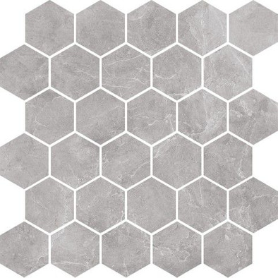 Мозаика Silver Grey J.Szary 27x27 Lappat (M-H-SY 12) Rect. керамогранит