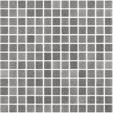 Мозаика Togama 218 AntiSlip стекло 34х34 см противоскользящая чип 25х25 мм, серый