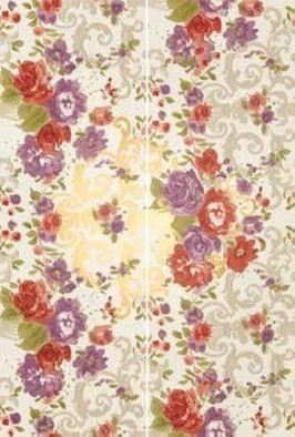 Декор Fioritura Su Bianco (1сет=2шт.) керамический