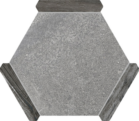 Керамогранит Sacramento Gris Ebano 22x25 Monopole матовый напольный 71240
