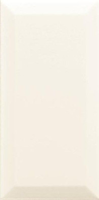 Настенная плитка Monopole Antique Blanco brillo Bisel 10x20, глянцевая керамическая