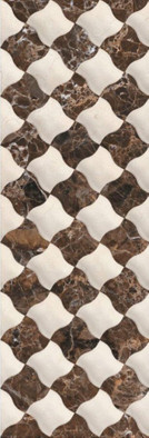 Декор Click Ceramica Clasic Decor Dark - 250х750 мм - глянцевая керамический
