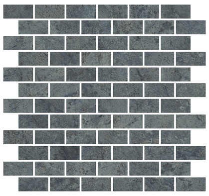 Декор MM13122 Эвора Мозаичный Синий Светлый глянцевый 30x32 Kerama Marazzi керамический