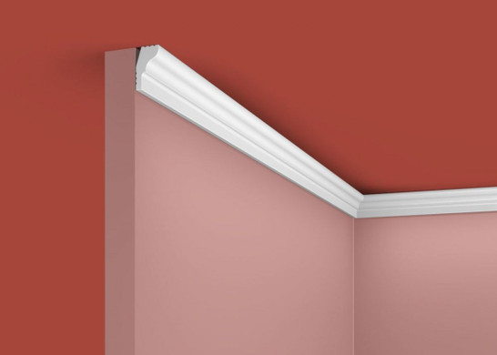 Cosca Потолочный Карниз KX010, 25х15, 2000 мм, Экополимер/42