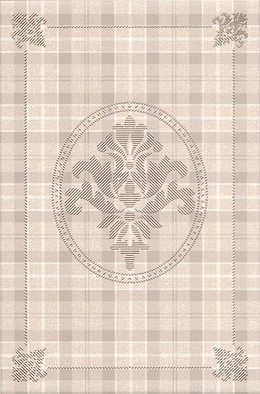 Декор AD/B178/8236 Традиция Клетка 20х30 Kerama Marazzi матовый керамический