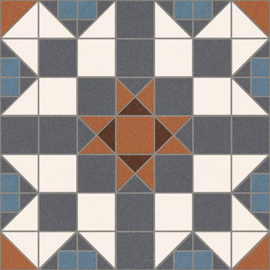 Декор Canterbury R10 Vives 31.6x31.6 матовый керамический