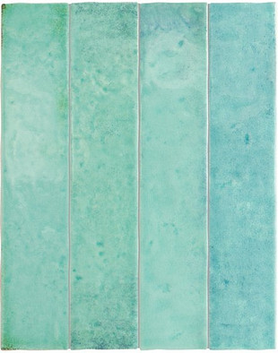 Настенная плитка 31629 Menorca Aqua 6.5х32.8 Equipe глянцевая керамическая А003338