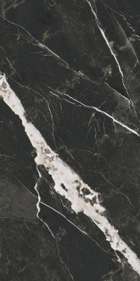 Керамогранит GT1206020105LGR Flame Черный 60х120 Global Tile sugar effect, лаппатированный (полуполированный) универсальная плитка