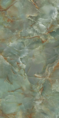 Керамогранит Onyx Green Crystal Polished 60х120 Fondovalle Infinito 2.0 полированный универсальная плитка INF3490