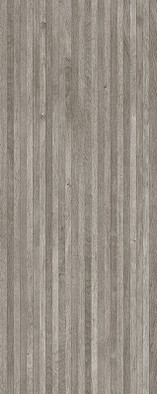 Настенная плитка Line 3d Silver 59.6x150 Porcelanosa 3D Deco матовая, рельефная (структурированная) керамическая 38648