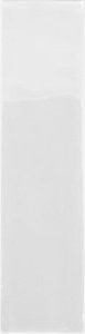 Настенная плитка Gradient White Gloss (109159) 7,5х30 Wow глянцевая керамическая