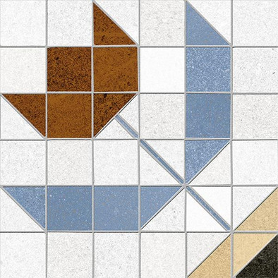 Керамогранит Sedar-R Azul 20x20 универсальный матовый