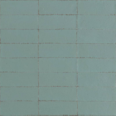 Керамогранит RAEY Glacé Turchese Glossy 7,5x20 Marazzi Ragno глянцевый универсальный УТ-00028856