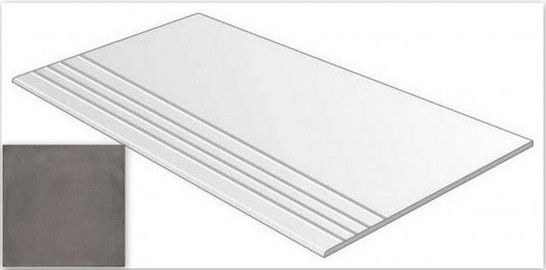 Ступень фронтальная Laverton Peldano Grafito 60x60 керамогранит