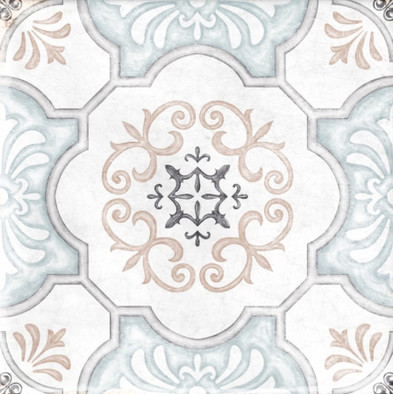 Керамогранит Элиана 15x15 (0,5) Nanda Tiles Адина глянцевый, рельефный (рустикальный) универсальная плитка 00000089694