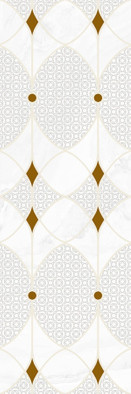 Декор Constance Grey Light Светло-серый 02 30х90 Gracia Ceramica глянцевый керамический 010301002123