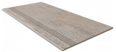 Ступень фронтальная TN03 30x60x10 Неполированная (с насечками) керамогранит 67372