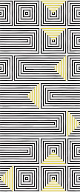 Декор Sasak-7 Black керамический