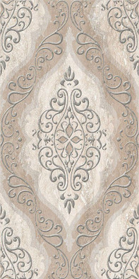 Декор Azori Ascoli Grey Classico 31,5х63, матовая керамический
