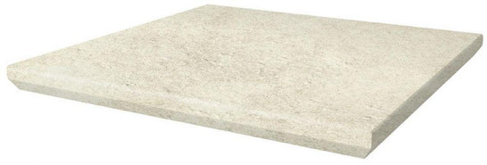 Ступень Капинос угловой Scandiano Beige Kapinos Stopnica Narozna 32.8х32.8 клинкер матовая Paradyz Ceramika 83831