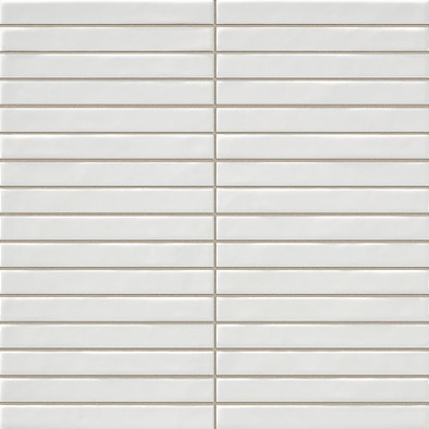 Настенная плитка Pencil Kromo White 35х35 La Platera глянцевая керамическая 00-00048898