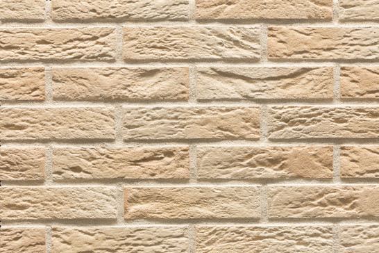 Настенная плитка Рядовой элемент Кирпич Римский 13.01.Р, шов 10, Слоновая кость 5х20.3 Феодал матовая керамическая 00000040021