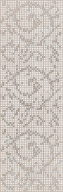 Декор Elektra Roma бежевый светлый 20x60 Laparet глянцевый керамический AD\A485\60011