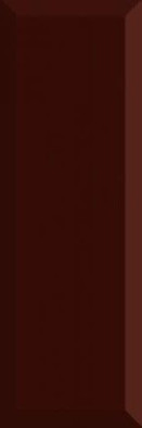 Настенная плитка Monocolor Biselado Brillo Marron 10x30 глянцевая керамическая фото Настенная плитка Monocolor Biselado Brillo Marron 10x30 глянцевая керамическая