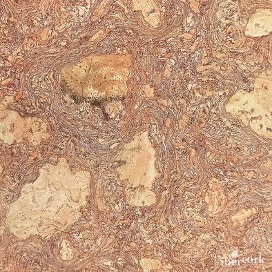 IberCork Авила Рохо 600x300 Пробковые настенные покрытия в пластинах EasyCork клеевое соединение