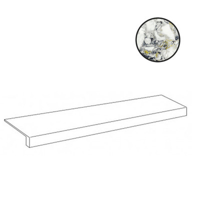 Ступень фронтальная Forte Dei Marmi Quark Ceppo Apuano Forest Scal. Front. 33x160 керамогранит матовая Atlas Concorde 620070002645 фото Ступень фронтальная Forte Dei Marmi Quark Ceppo Apuano Forest Scal. Front. 33x160 керамогранит матовая Atlas Concorde 620070002645