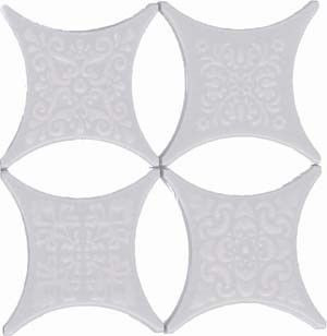 Вставка Estrella Set Core Blanco (4pzs) керамическая