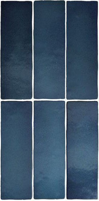 Настенная плитка Magma Sea blue керамическая фото Настенная плитка Magma Sea blue керамическая