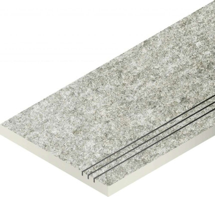 Керамогранит Нордика Айс Бортик 30x60 Грип Правый Italon x2 антискользящий (grip) 620090001056