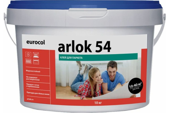 Клей Arlok 54 для паркета 10 кг фото Клей Arlok 54 для паркета 10 кг