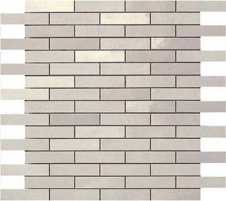 Декор Dwell Silver Mosaico Brick керамический фото Декор Dwell Silver Mosaico Brick керамический