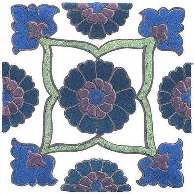 Декор HGD/A217/1146T Альба 9.9х9.9 керамический