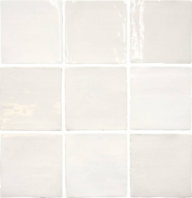 Настенная плитка Fado White 13x13 глянцевая керамическая фото Настенная плитка Fado White 13x13 глянцевая керамическая