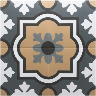 Декор Rivoli Monaco Gris 20x20 Equipe керамогранит матовый 30732