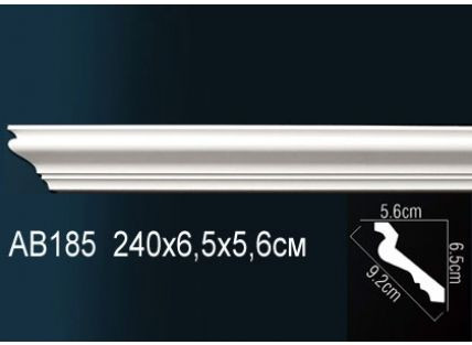 Перфект Карниз потолочный гладкий AB185F