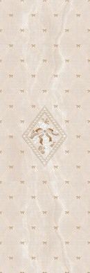 Декор 765 Diana Бантик 29,5х89,5 Eurotile Ceramica глянцевый керамический