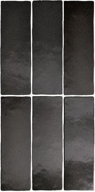 Настенная плитка Magma Black Coal керамическая фото Настенная плитка Magma Black Coal керамическая