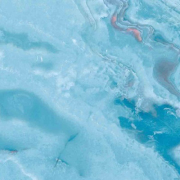 Плитка для бассейна фарфоровая Blue Bead BB165165 Serapool 16.5х16.5 матовая, рельефная, глазурованная под камень синяя