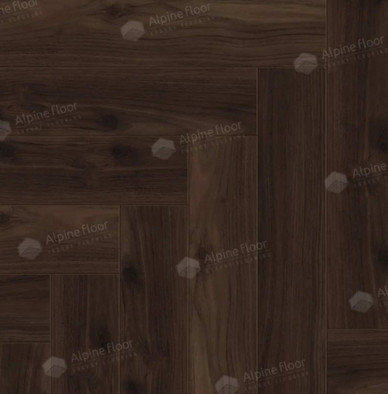 Ламинат Alpine Floor Herringbone 10 LF107-14 Дуб Абруццо 600х100х10 10 мм 33 класс с фаской