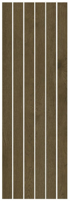 Мозаика Living Ceramics Uno Nightfall 590 Mosaic 30x90 керамогранит матовая коричневый LV10838