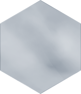 Вставка Uniwersalny Hexagon Lustro Paradyz Ceramika 26х26 глянцевая керамическая 5900144097032