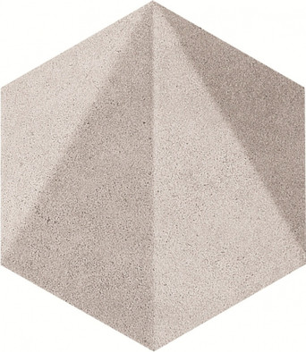 Декор Free Space Hex Grey Str 11х12.5 Tubadzin рельефная (структурированная) керамический 5903238003391