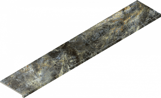 Ступень фронтальная Stellaris Madagascar Dark Scalino 33x160 Frontale керамогранит матовая Italon 620070002620