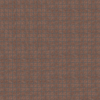 Мозаика Lapis Terracotta керамогранит 30х30 см Appiani противоскользящая чип 12х12 мм, коричневый LAP 4008